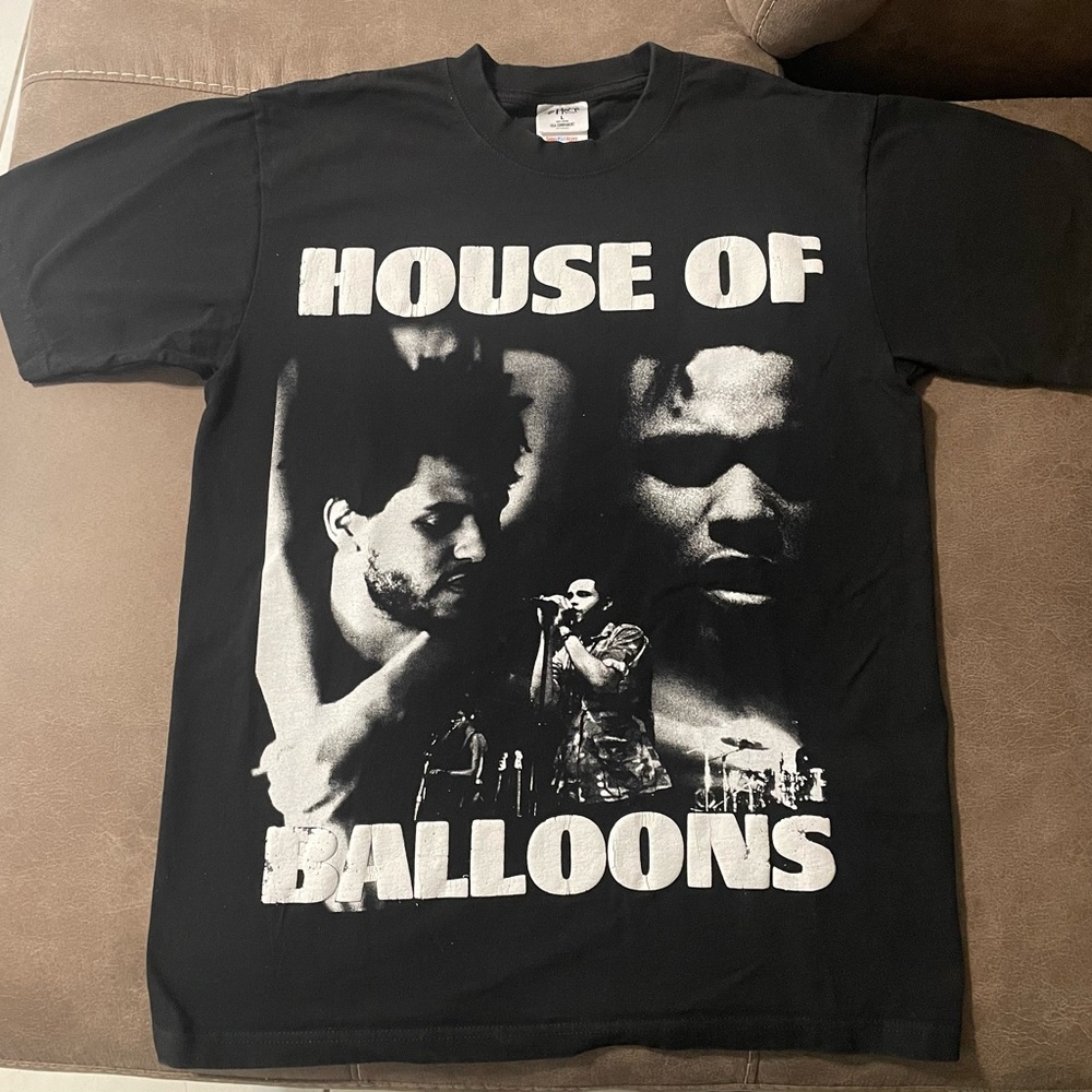 The Weeknd House of Balloons 3D AOP Vintage Tee Shirt L